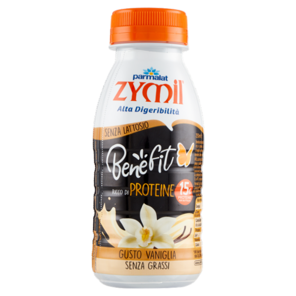 Zymil Alta Digeribilità Senza Lattosio Benefit Proteine Gusto Vaniglia 250 ml