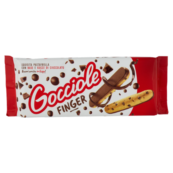 Pavesi Gocciole Finger Biscotti con Gocce di Cioccolato 120g