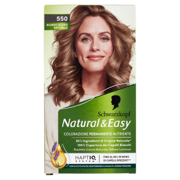 Schwarzkopf Natural&Easy 550 Biondo Scuro Naturale