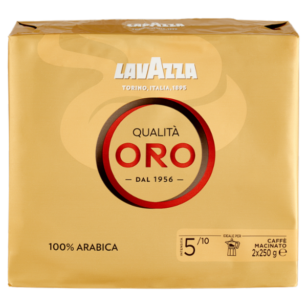 Lavazza Qualità Oro Caffè Macinato 2 x 250 g