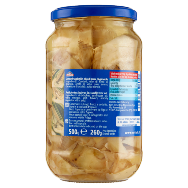 Neri Carciofi tagliati 500 g