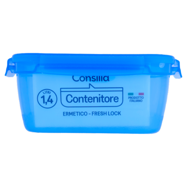Consilia Contenitore Rettangolare Ermetico Fresh Lock 1,4 L