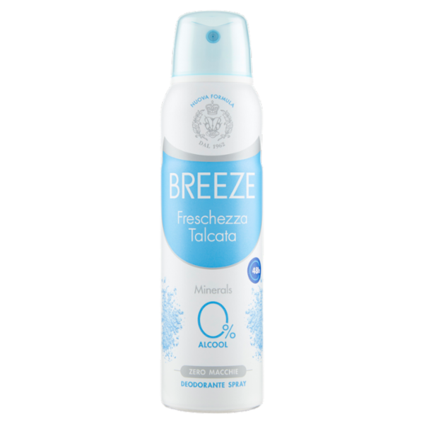 Breeze Freschezza Talcata Deodorante Spray 150 mL