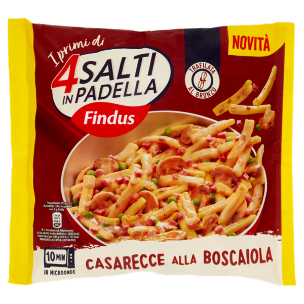 4 Salti in Padella Findus Casarecce alla Boscaiola 550 g