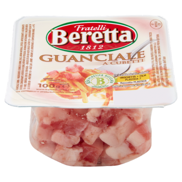 Fratelli Beretta Guanciale a Cubetti 100 g