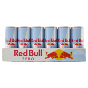 Red Bull Energy Drink, Zero Calorie, 250 Ml (24 Lattine)