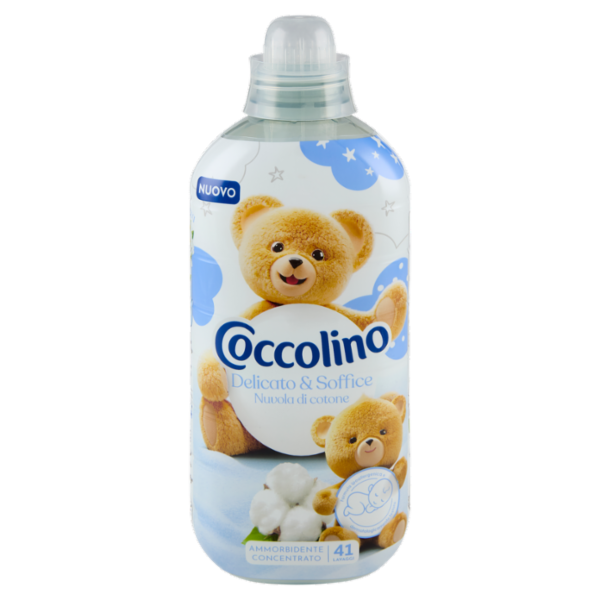 Coccolino Ammorbidente Concentrato Delicato & soffice Nuvola di cotone 41 Lavaggi 952 ml