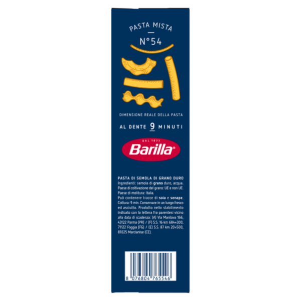 Barilla Pasta Mista n.54 500g