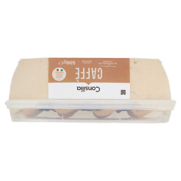 Consilia Gelato Caffè con Grani al Cioccolato e Caffè 500 g