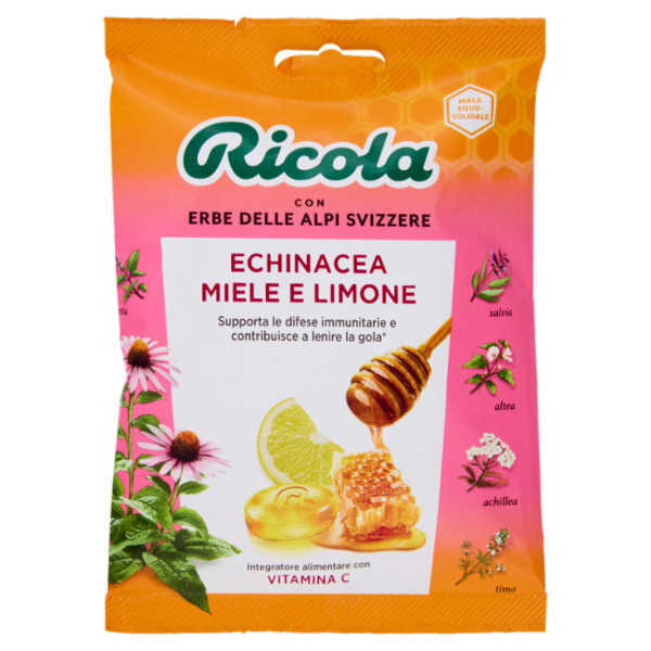 Ricola Echinacea Miele e Limone 68 g