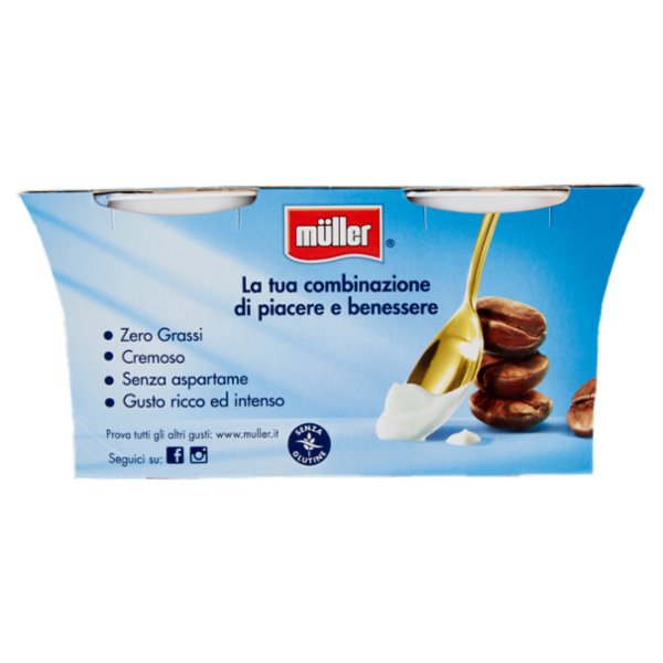müller Yogurt Zero% Grassi Caffè 2 x 125 g