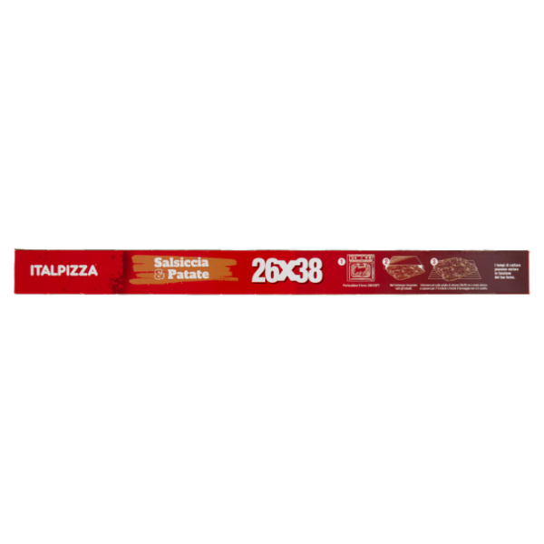 Italpizza 26x38 Salsiccia&Patate 570 g