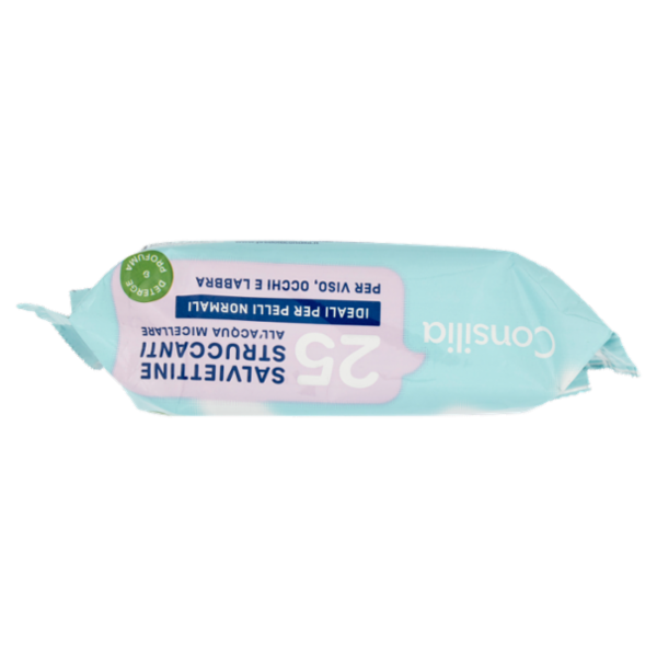 Consilia Salviettine Struccanti per Pelli Normali 25 pezzi