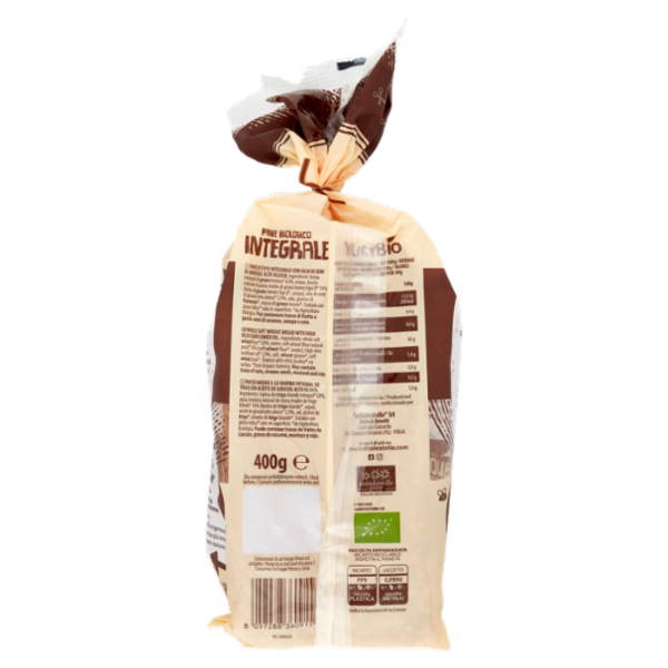 YukyBio A Pasta Madre Pane Biologico Integrale 400 g