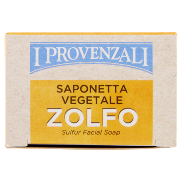 I Provenzali Saponetta Vegetale Zolfo Purificante 100 g