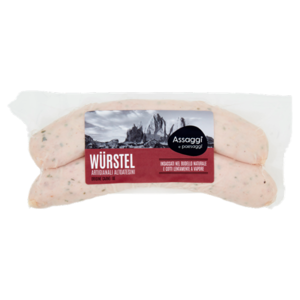 Assaggi e paesaggi Würstel Artigianali Altoatesini 220 g