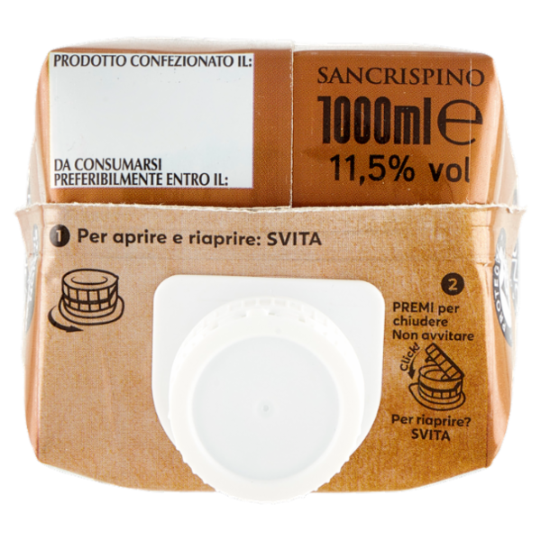 San Crispino Carattere Antico Pinot bianco Chardonnay Rubicone I.G.T. 1000 ml