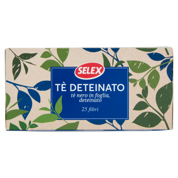 Selex Tè Deteinato Selex 25 filtri 40 g