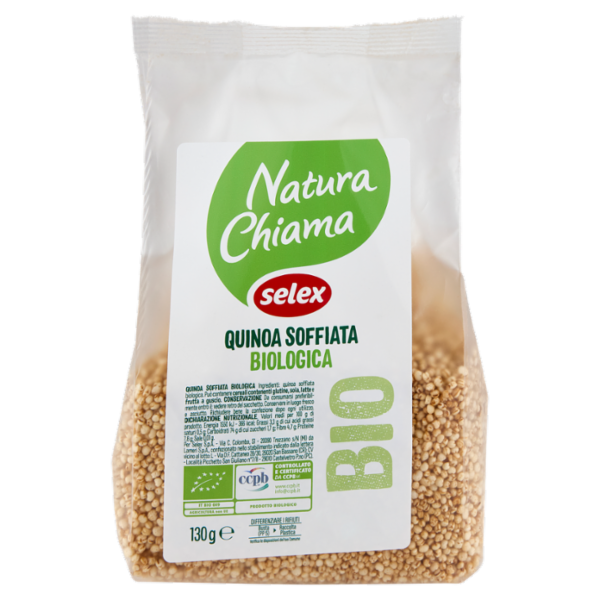 Selex Natura Chiama Quinoa Soffiata Biologica 130 g