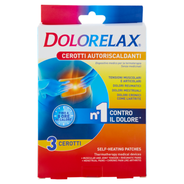 Dolorelax Cerotti Autoriscaldanti 3 pz