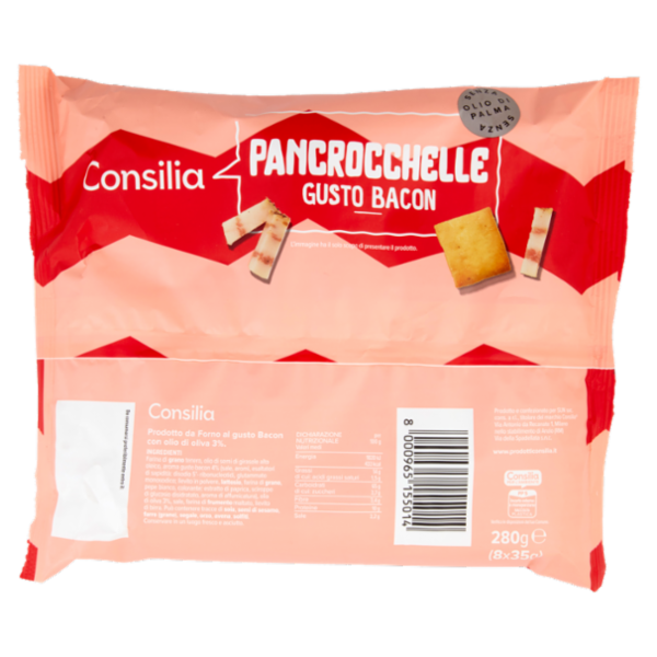 Consilia Pancrocchelle Gusto Bacon 8x35 g