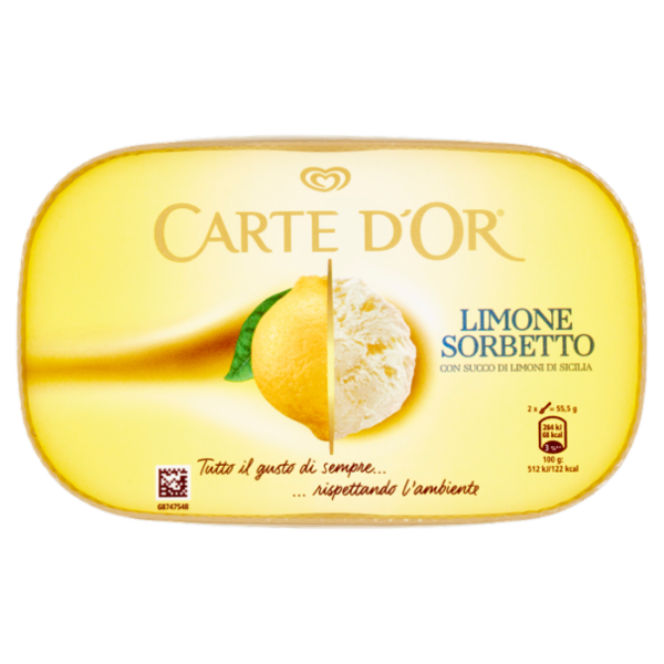 Carte D'Or Limone Sorbetto 500 g