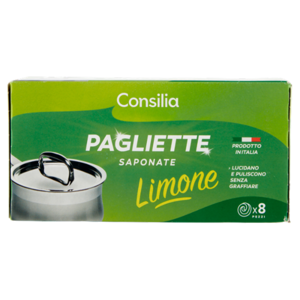 Consilia Pagliette Saponate Profumo Limone 8 pezzi