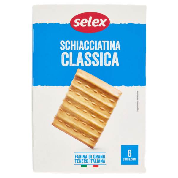 Selex Schiacciatine Classiche 6 Porzioni da 37,5 g