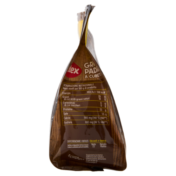 Selex Grana Padano a Cubetti Oltre 14 Mesi 200 g