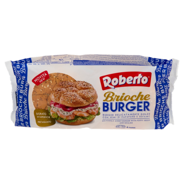 Roberto Brioche Burger 4 Panini 300 g