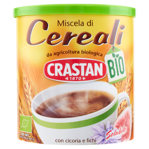 Crastan Bio Miscela di Cereali Solubile 125 g