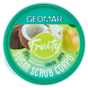 Geomar Fruity Sugar Scrub Corpo Cocco & Pera 300 g