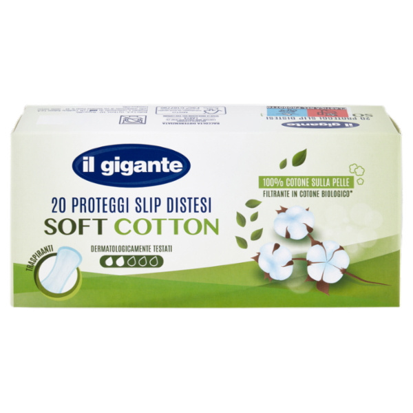IL GIGANTE Proteggi Slip Distesi Soft Cotton 20 pz