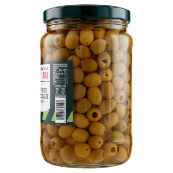 Sù Olive Verdi Denocciolate in Salamoia 1,6 kg