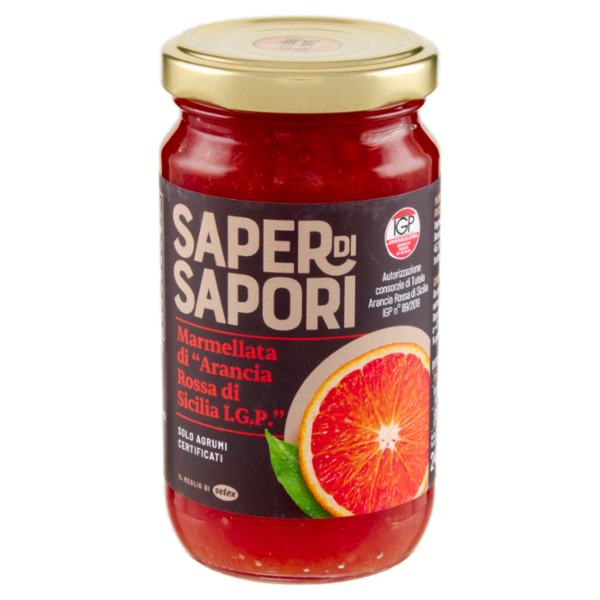 Selex Saper di Sapori Marmellata di Arance Rosse di Sicilia I.G.P. 240 g