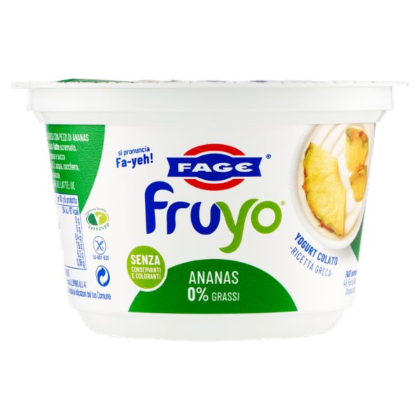 Fage fruyo Ananas 0% Grassi 150 g