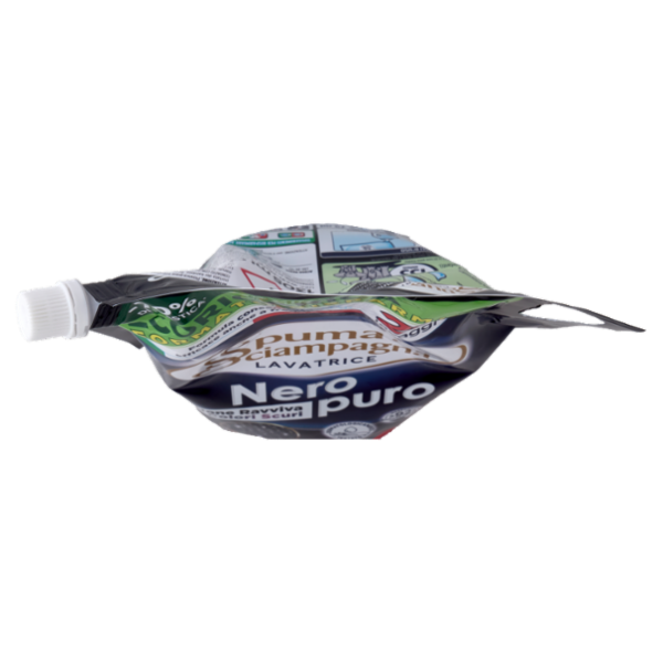 Spuma di Sciampagna Lavatrice Nero puro Ecoricarica 1305 ml