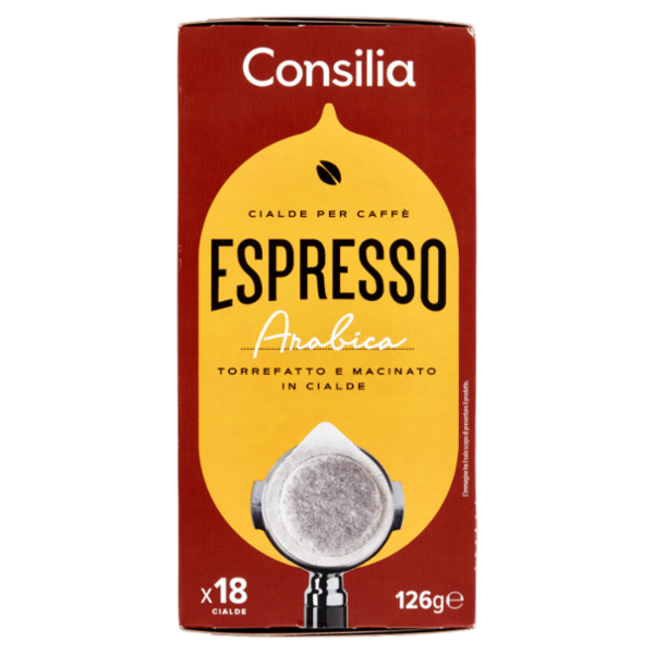 Consilia Caffè in Cialde Espresso Arabica 18 pezzi
