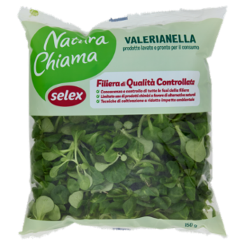 Selex Natura Chiama Valerianella Lavata e Pronta Per Il Consumo 150 g