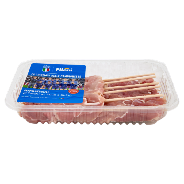 Fileni Arrosticini di Tacchino, Pollo e Suino 0,340 kg