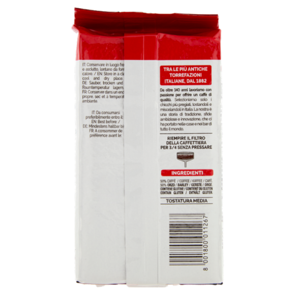 Caffè Vergnano 1882 c'è Caffè 50% Orzo 50% 250 g