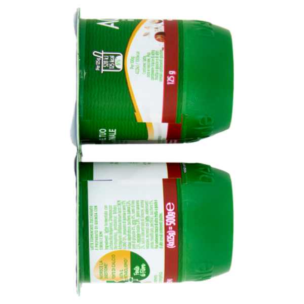 ACTIVIA Fibre Yogurt con Probiotico Bifidus, gusto Quinoa e Semi, 4x125g