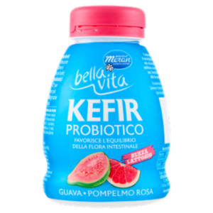 Bella Vita Kefir Probiotico Senza Lattosio Guava ∙ Pompelmo Rosa 200 g