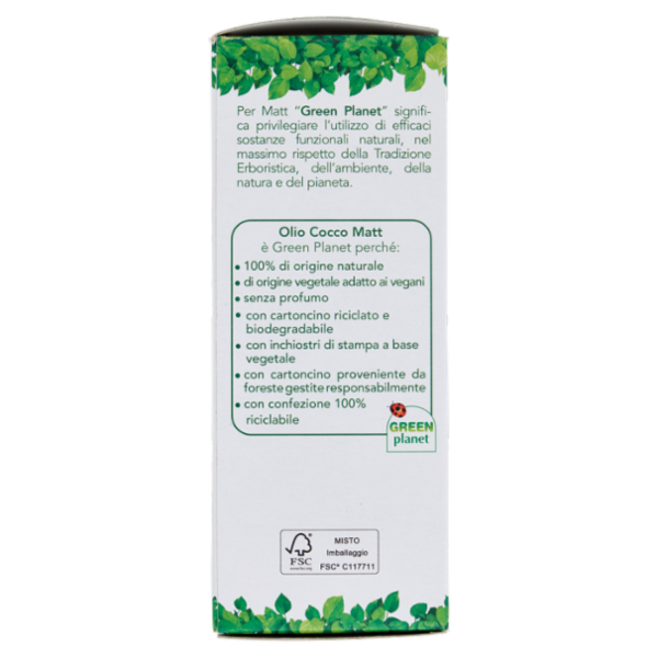 Matt olio Cocco Nutriente Corpo - Capelli 100 ml