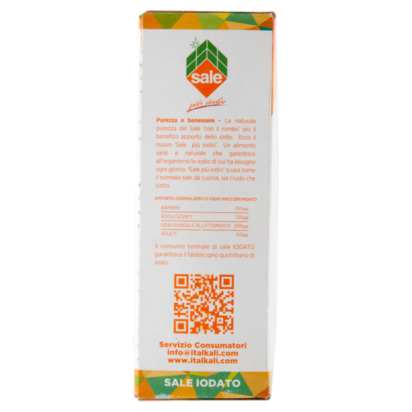 Italkali sale iodato Grosso sale più iodio 1000 g