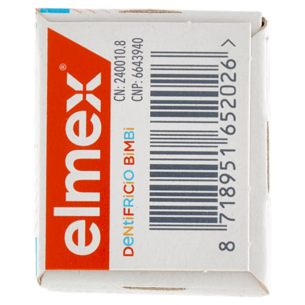 elmex dentifricio Bimbi, bambini fino ai 6 anni 50 ml