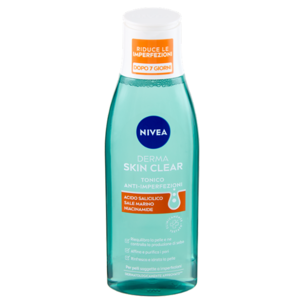 Nivea Derma Skin Clear Tonico Anti-Imperfezioni 200 ml