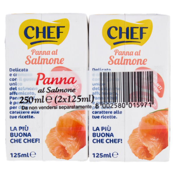 Chef Panna al Salmone 2 x 125 ml