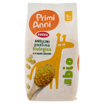 Selex Primi Anni Pastina Per L'Infanzia Anellini Biologica 350 g