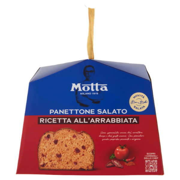 Motta Panettone Salato Ricetta all'Arrabbiata 450 g